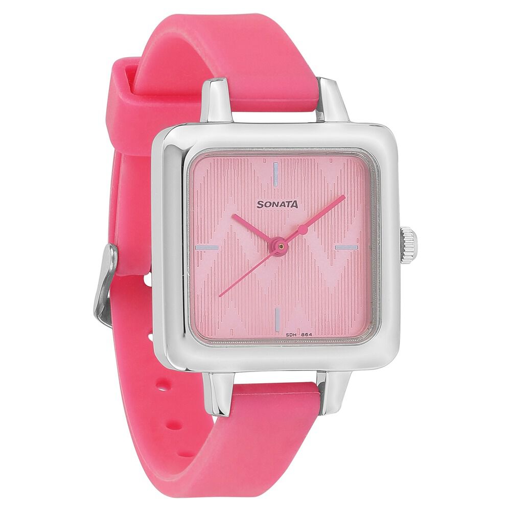 Silicone strap ladies watches best sale