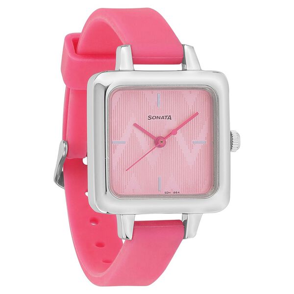 Kids Girl Watch Sonata 87037PL01W Analog Watch For Women Price History