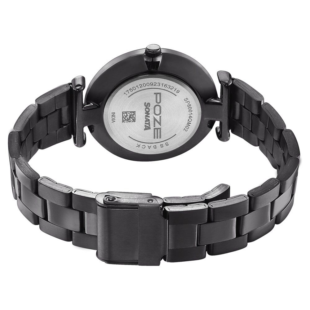 Metal belt watch cheap