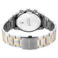Sonata Summit Quartz Multifunction White Dial Two Toned Metal Strap Watch For Men - image number 6