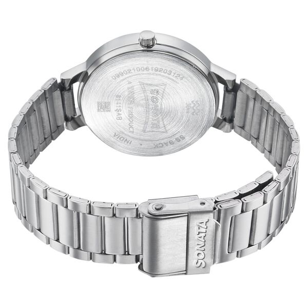 Sonata Play Blue Dial Women Watch With Stainless Steel Strap - image number 3