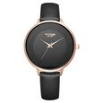 Poze by Sonata Quartz Analog Black Dial PU Leather Strap Watch for Women - image number 0