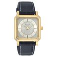Sonata Quartz Analog Black Dial Stainless Steel Strap Watch for Men