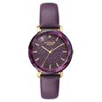 Poze By Sonata Quartz Analog Purple Dial Purple PU Leather Strap Watch For Women - image number 1