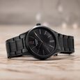 Sonata Poze Quartz Analog Blue Dial Metal Strap Watch for Men