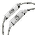 Sonata Quartz Analog Silver Dial Metal Strap Watch for Couple - image number 2