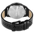Sonata Force Quartz Analog with Day and Date Off White Dial Leather Strap Watch for Men - image number 3