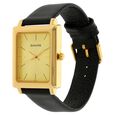 Sonata Quartz Analog Champagne Dial Leather Strap Watch for Men - image number 1
