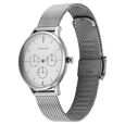 Sonata Festive Quartz Multifunction Silver Dial Metal Strap Watch For Women - image number 1
