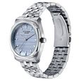 Sonata Poze Quartz Analog Blue Dial Silver Colour Stainless Steel Strap Watch For Men - image number 4