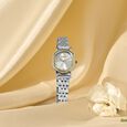 Poze By Sonata Quartz Analog Silver Dial Silver Stainless Steel Strap Watch For Women - image number 0