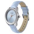 Sonata Women of Steel Blue Dial Leather Strap Watch for Women - image number 1