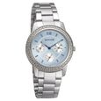 Sonata Multifunctions White Dial Women Watch With Leather Strap