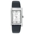 Sonata Quartz Analog Black Dial Leather Strap Watch for Men