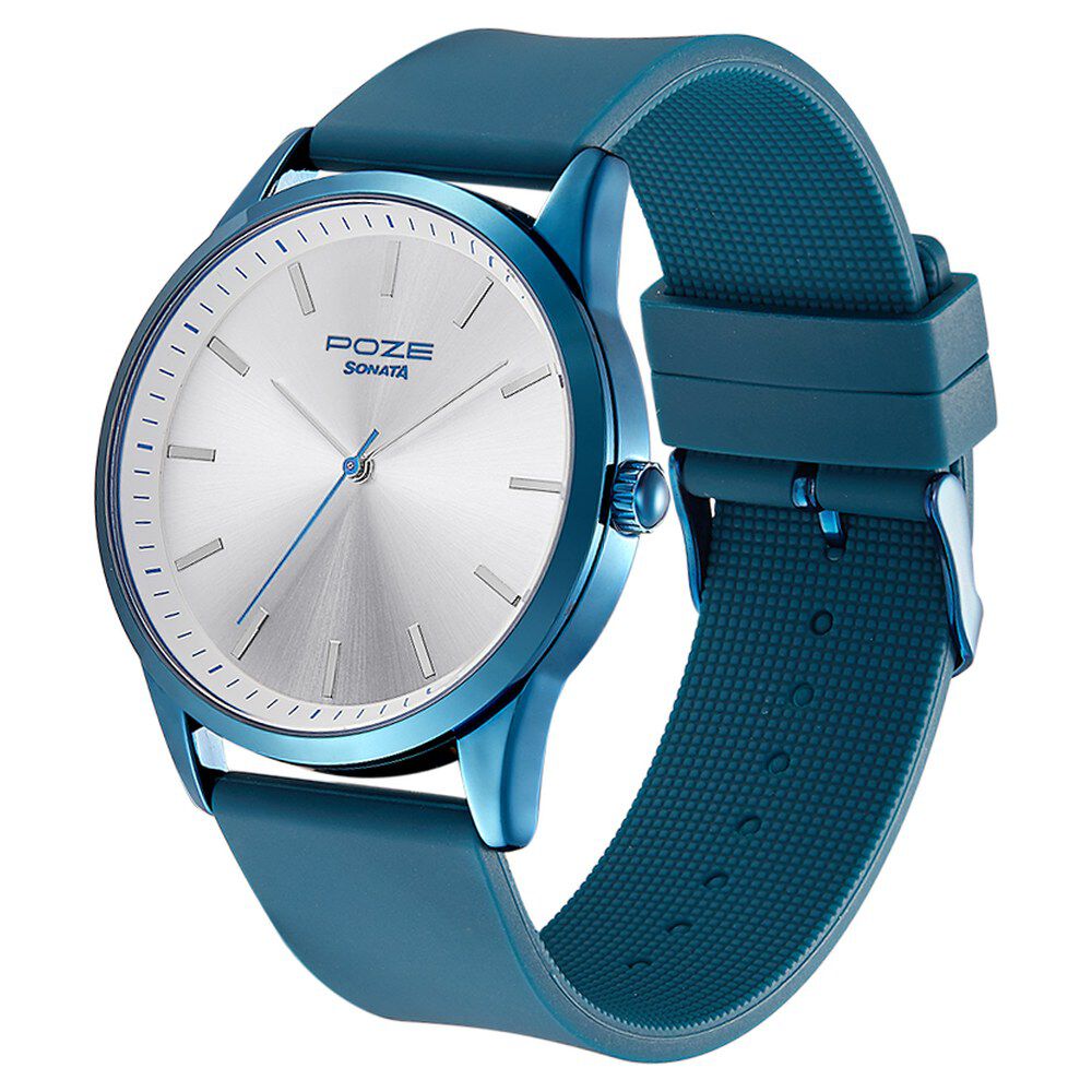 Watches with online silicone strap