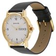 Sonata Quartz Analog with Day and Date White Dial Leather Strap Watch for Men - image number 1