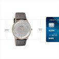 Sonata Poze Quartz Analog White Dial Leather Strap Watch For Men - image number 3