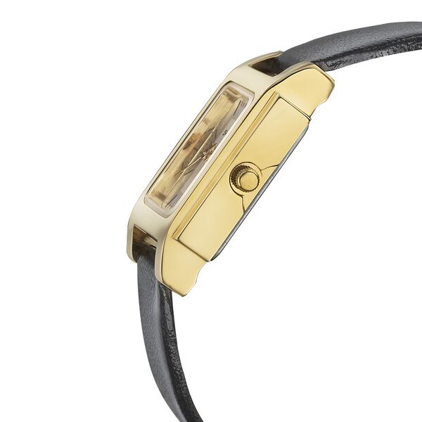 Sonata Essentials Grey Dial Women Watch With Leather Strap - image number 2