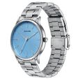 Sonata Aspire Quartz Analog Blue Dial Silver Stainless Steel Strap Watch For Men - image number 2