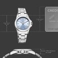 Sonata Poze Quartz Analog Blue Dial Silver Stainless Steel Strap Watch For Men - image number 3