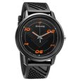 Sonata Quartz Analog Black Dial PU Strap Watch for Men - image number 0