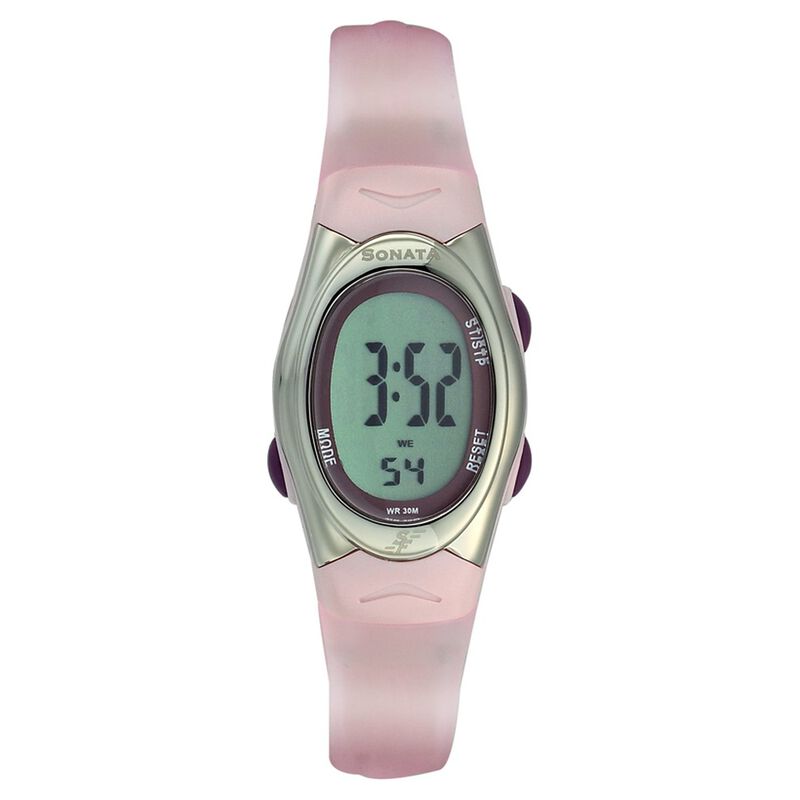 Sonata Digital Dial Strap Watch for Women - image number 0
