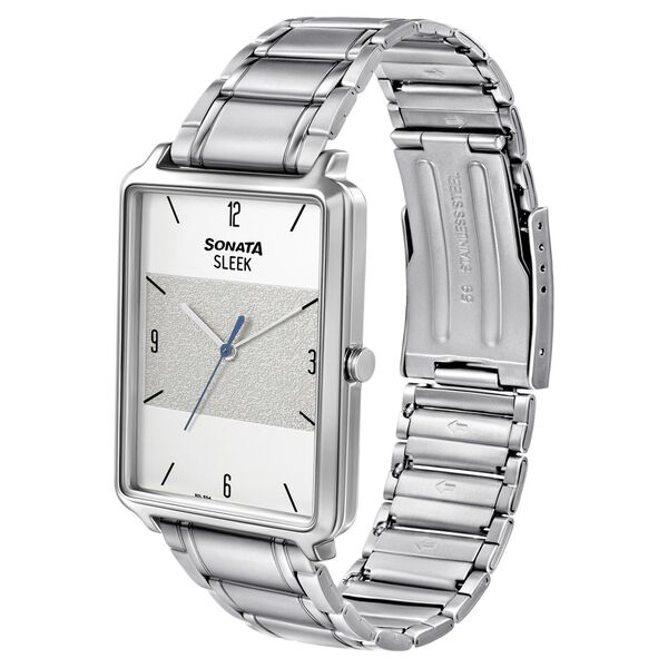 Sonata Quartz Analog Stainless Steel Strap Watch for Men - image number 1