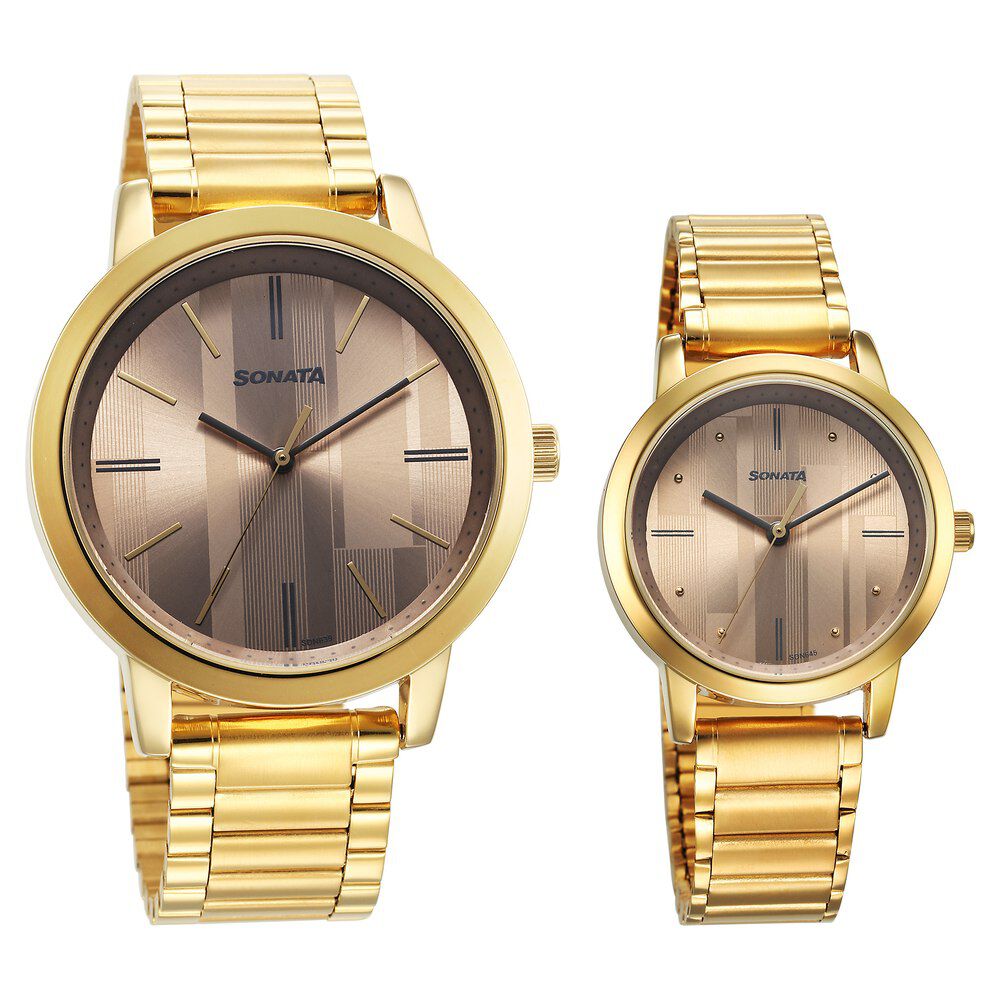 Sonata couple watches on sale lowest price list