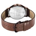 Sonata Aspire Quartz Analog Brown Dial Leather Strap Watch for Men - image number 3