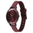 Sonata Splash Quartz Analog Maroon Dial Plastic Strap Watch for Women - image number 2