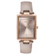 Poze By Sonata Quartz Analog Beige Dial Beige Leather Strap Watch For Women - image number 1