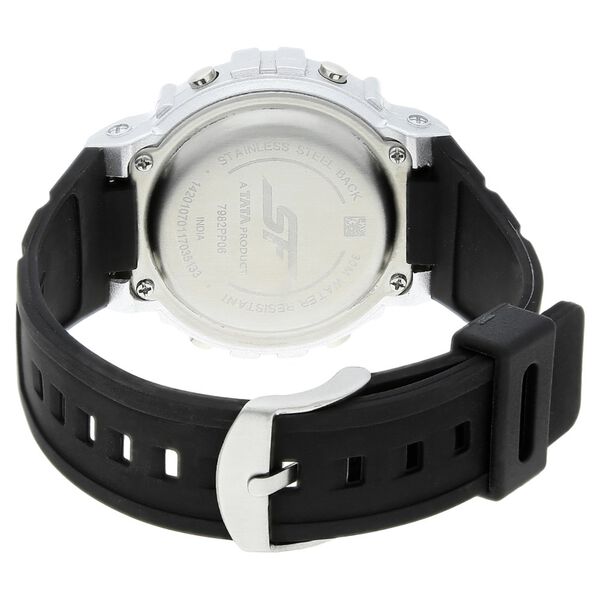 SF Digital Dial Black Plastic Strap Watch for Men - image number 3