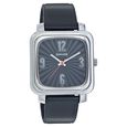 Sonata Quartz Analog Orange Dial Leather Strap Watch for Men