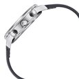 Sonata Quartz Multifunction Black Dial Black Leather Strap Watch For Men - image number 4