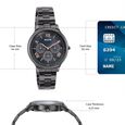Sonata Women's Work Wear braitiful gun metal Watch - Premium Multifunction design for everyday style - image number 3