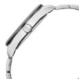 Poze By Sonata Quartz Analog Burgundy Dial Silver Stainless Steel Strap Watch For Men - image number 5
