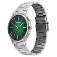 Sonata Aspire Quartz Analog Green Dial Stainless Steel Strap Watch For Men - image number 1
