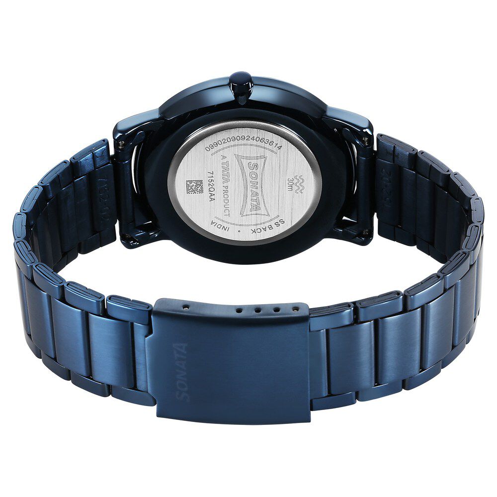 Sonata sleek blue dial hotsell