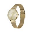 Poze by Sonata Quartz Analog Golden Dial Stainless Steel Strap Watch for Women - image number 2