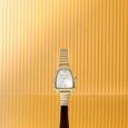 Poze By Sonata Quartz Analog Silver Dial Rose Gold Metal Strap Watch For Women