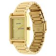 Sonata Quartz Analog with Day and Date Champagne Dial Stainless Steel Strap Watch for Men - image number 1