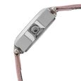 Sonata Quartz Analog Silver Dial Leather Strap Watch for Women - image number 2