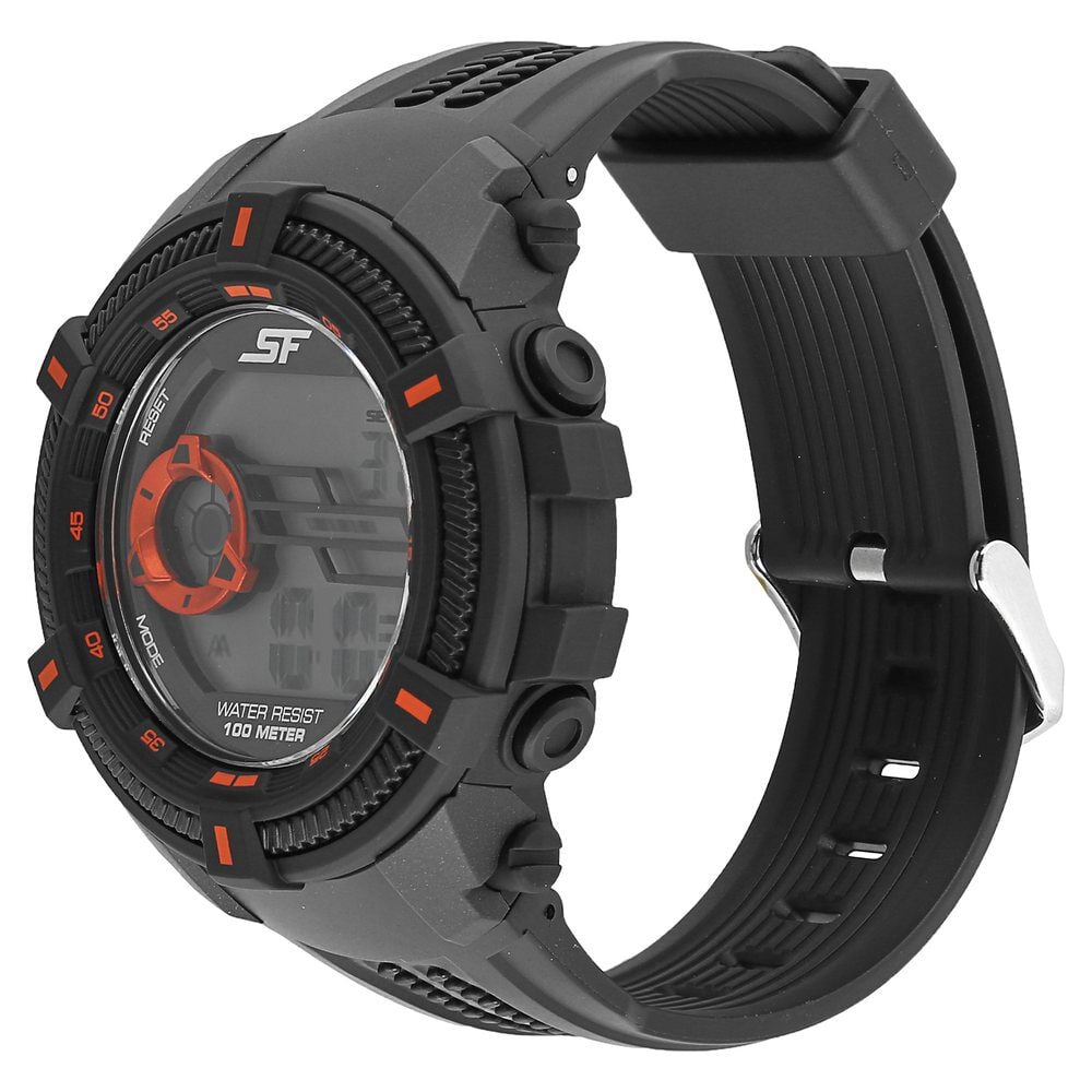 Sonata digital grey sales dial men's watch