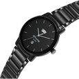 Sleek Black Dial Analog with Day and Date Watch for Men - image number 2