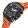 SF Maiden Voyage Sport Watch Black Dial And Orange Strap Tonneau Shaped Case with Multifunction movement - image number 2