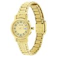 Sonata Quartz Analog with Day and Date Champagne Dial Stainless Steel Strap Watch for Women - image number 1