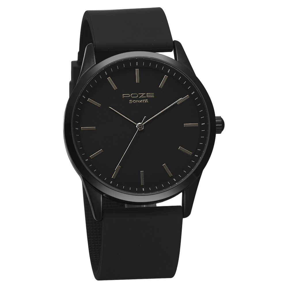 Watch black dial discount