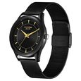 Poze by Sonata Quartz Analog Black Dial Stainless Steel Strap Watch for Men - image number 2