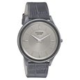 Poze by Sonata Quartz Analog Grey Dial Leather Strap Watch for Men - image number 1