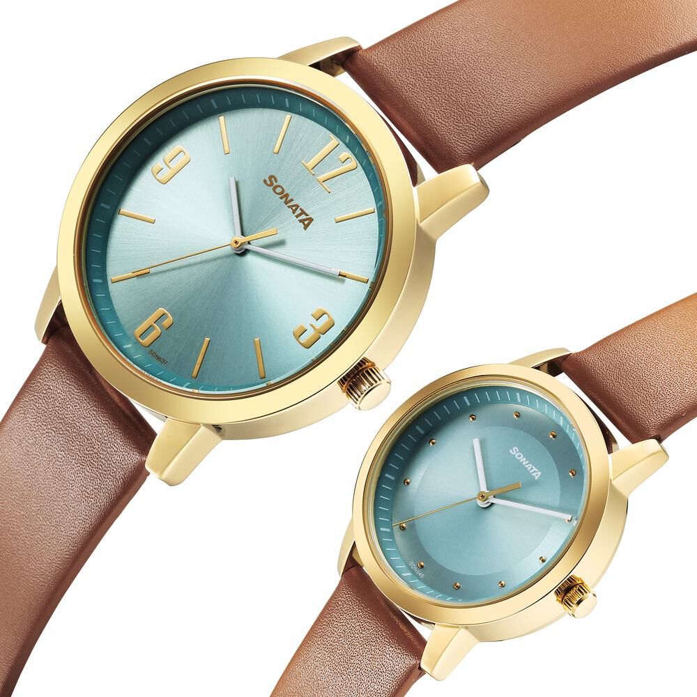 Sonata pair watches for couples with price discount